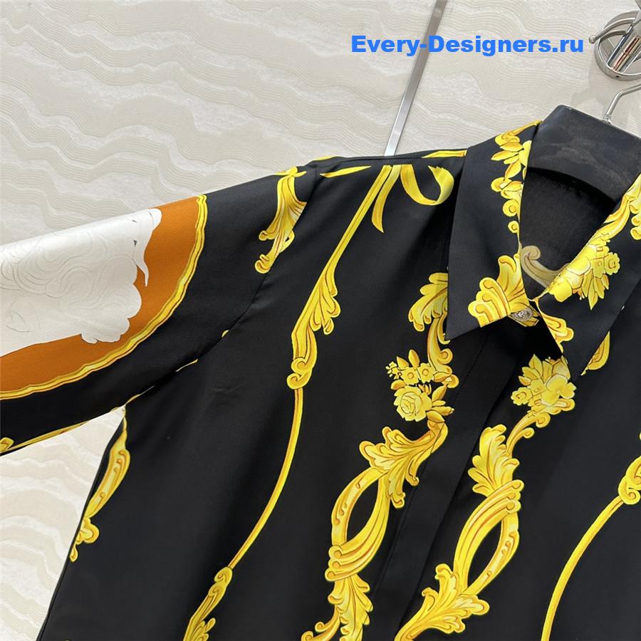 Versace Cameo Silk Shirt