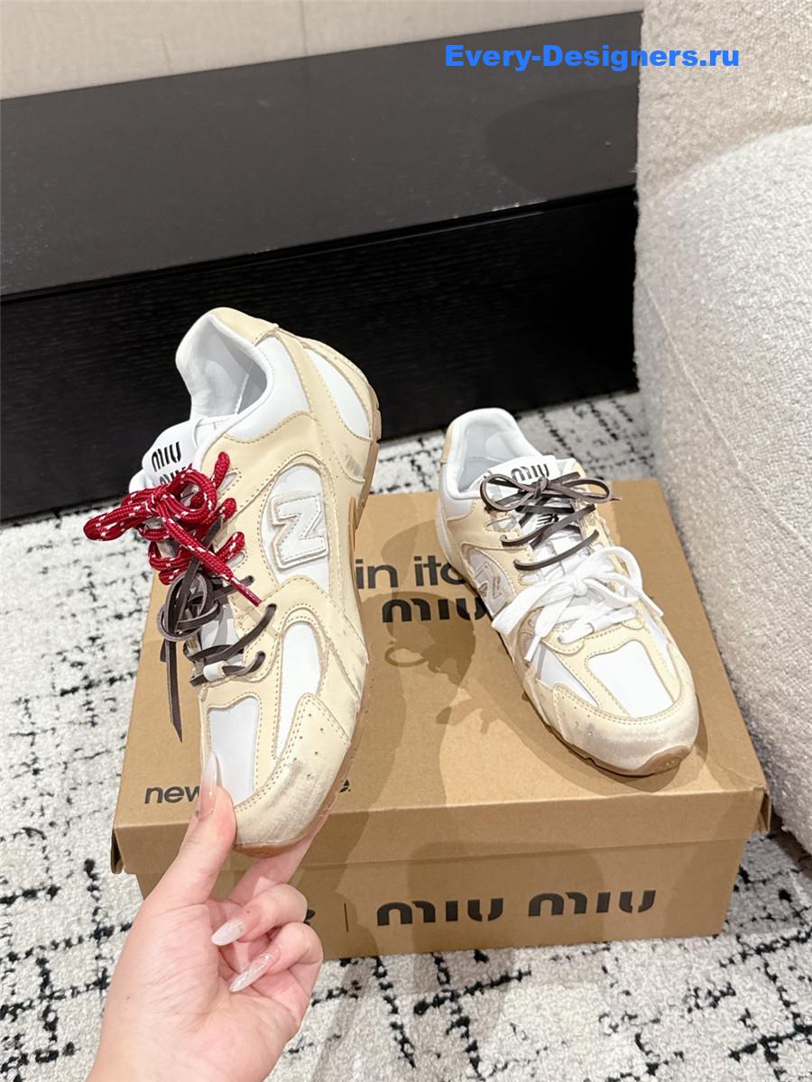 Miu Miu x New Balance 530 SL Leather Sneaker