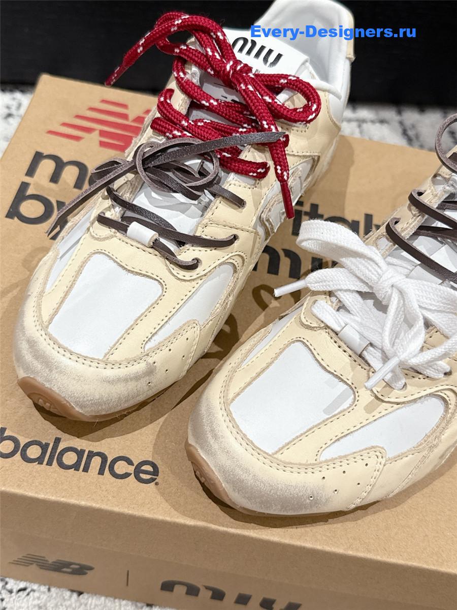 Miu Miu x New Balance 530 SL Leather Sneaker