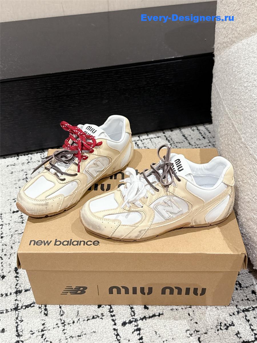 Miu Miu x New Balance 530 SL Leather Sneaker
