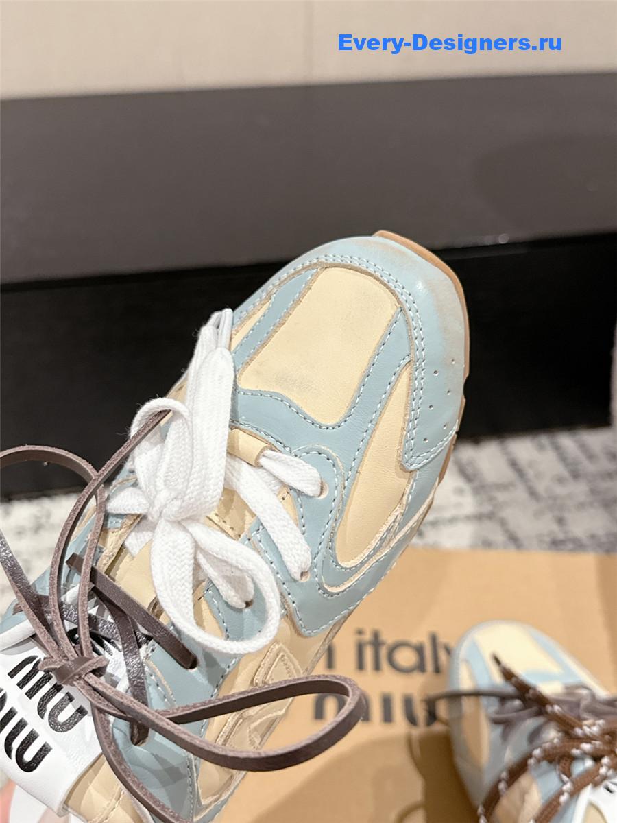 Miu Miu x New Balance Mules in Blue
