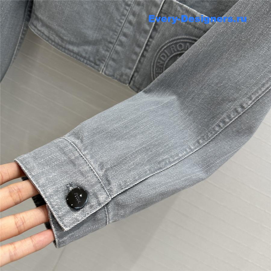 F**di haze blue denim jacket