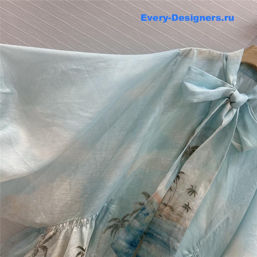 Zimm Illuminate Billow Mini Dress