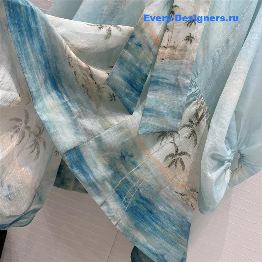 Zimm Illuminate Billow Mini Dress