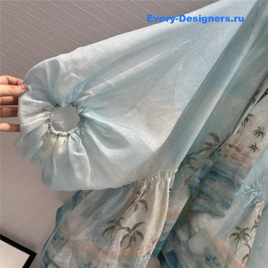 Zimm Illuminate Billow Mini Dress