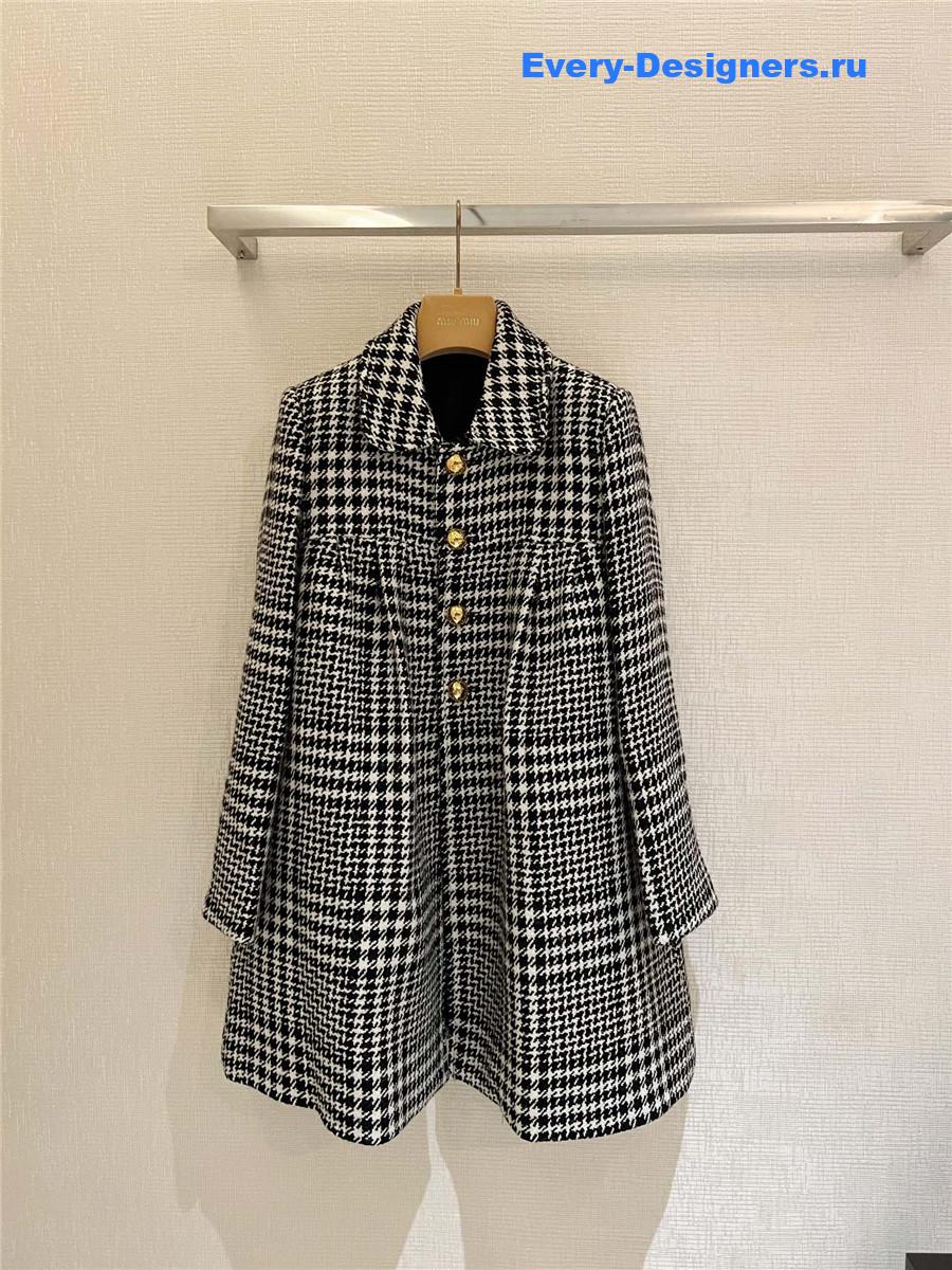 Ce1i*e sixtine wool tweed coat
