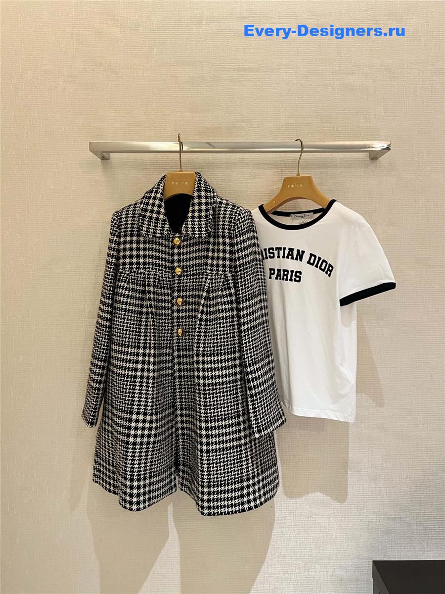 Ce1i*e sixtine wool tweed coat