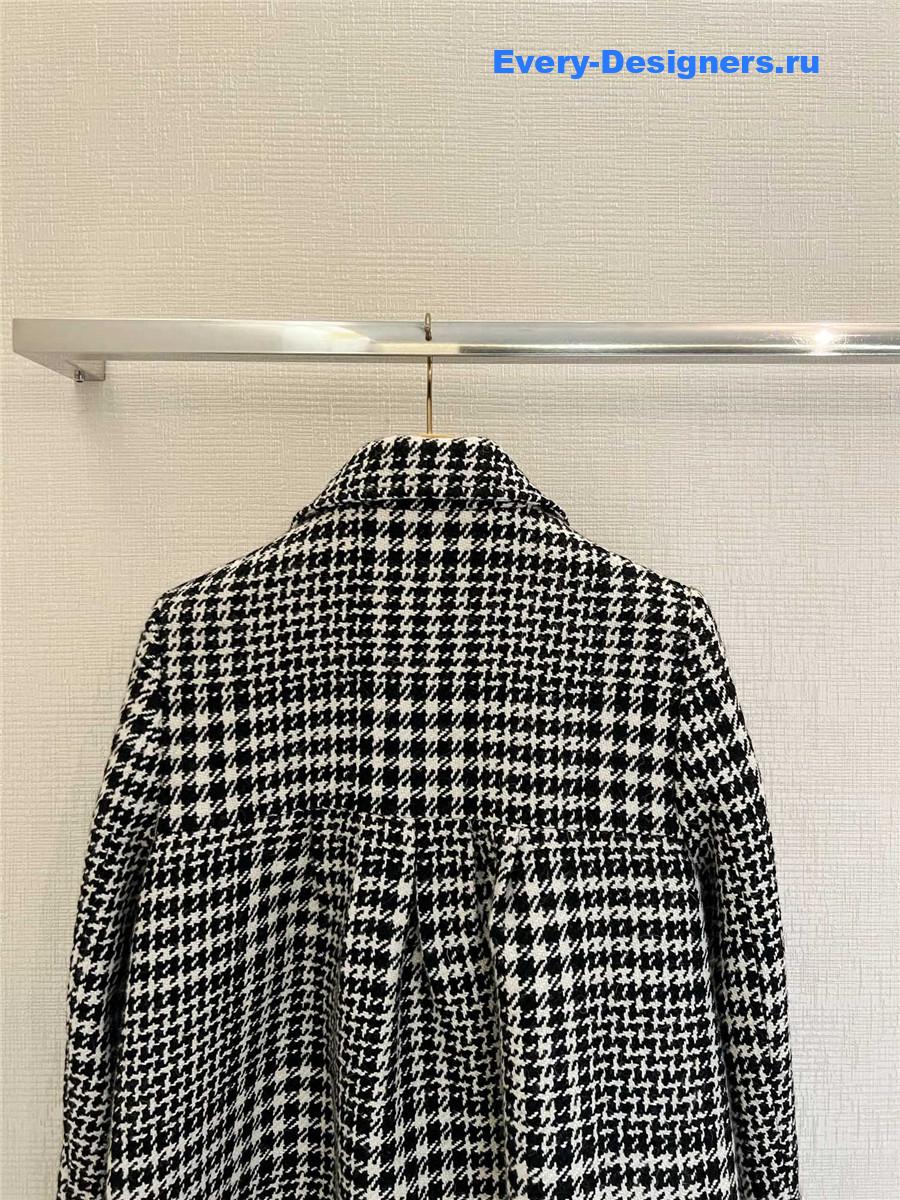 Ce1i*e sixtine wool tweed coat