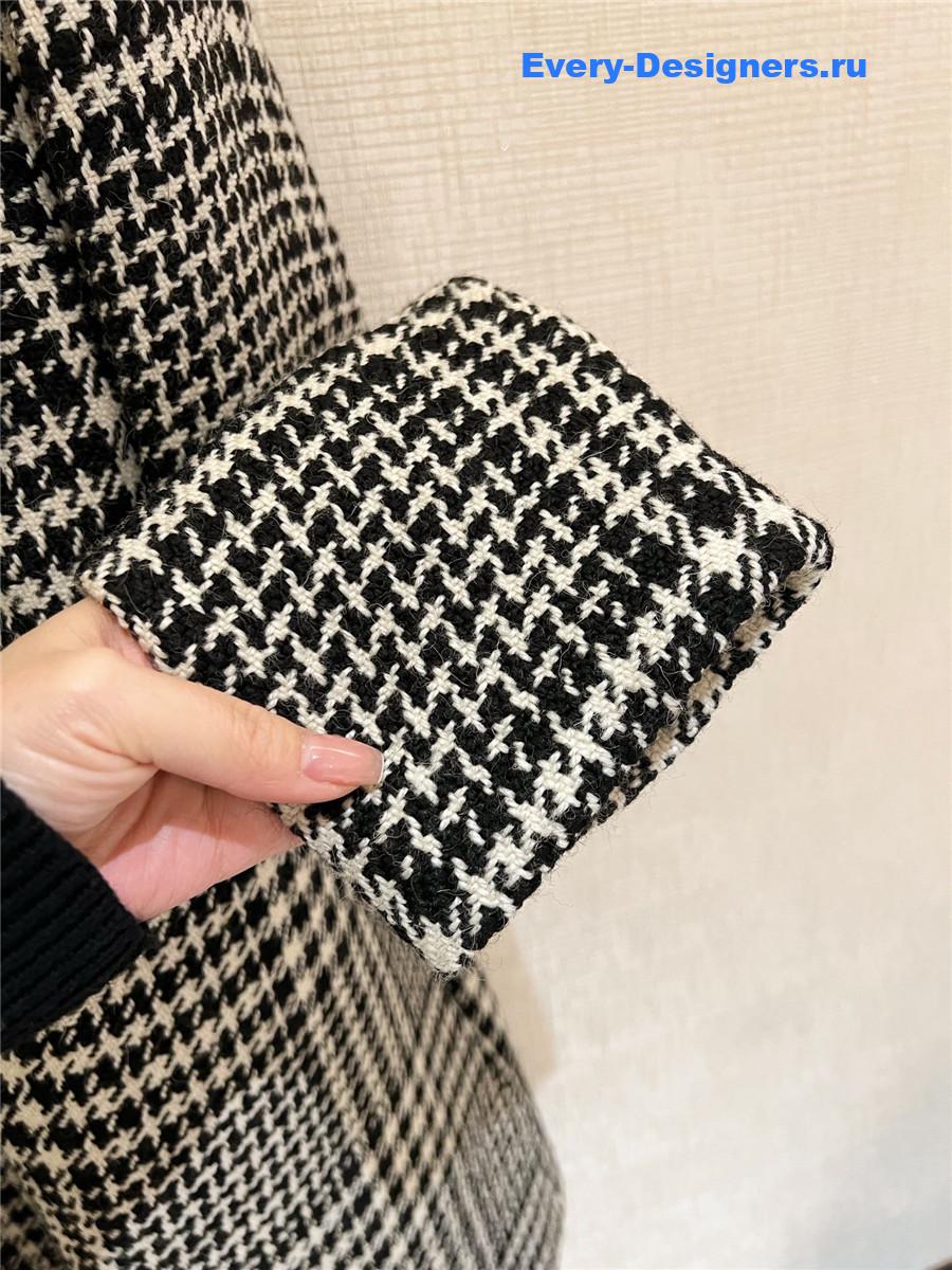 Ce1i*e sixtine wool tweed coat