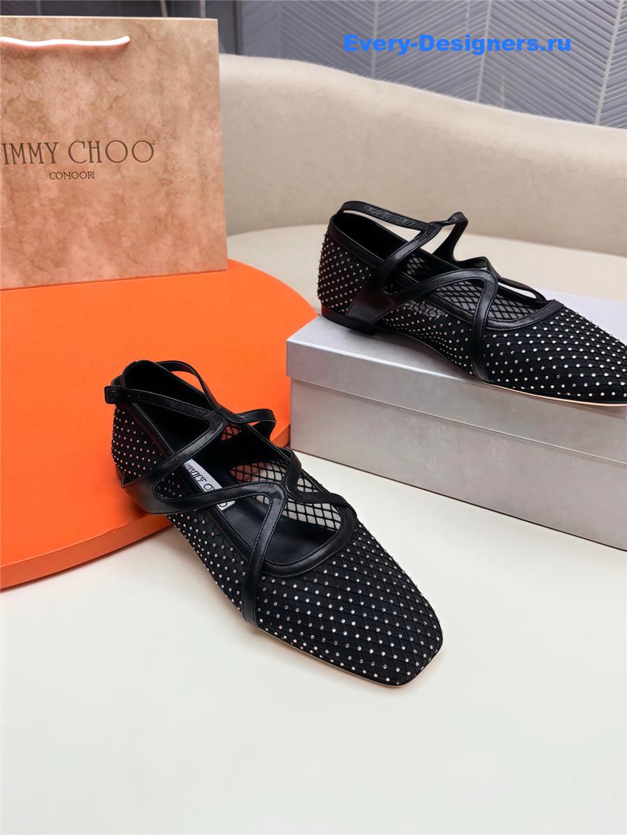 J1m*y Ch00 astoria ballet flats black