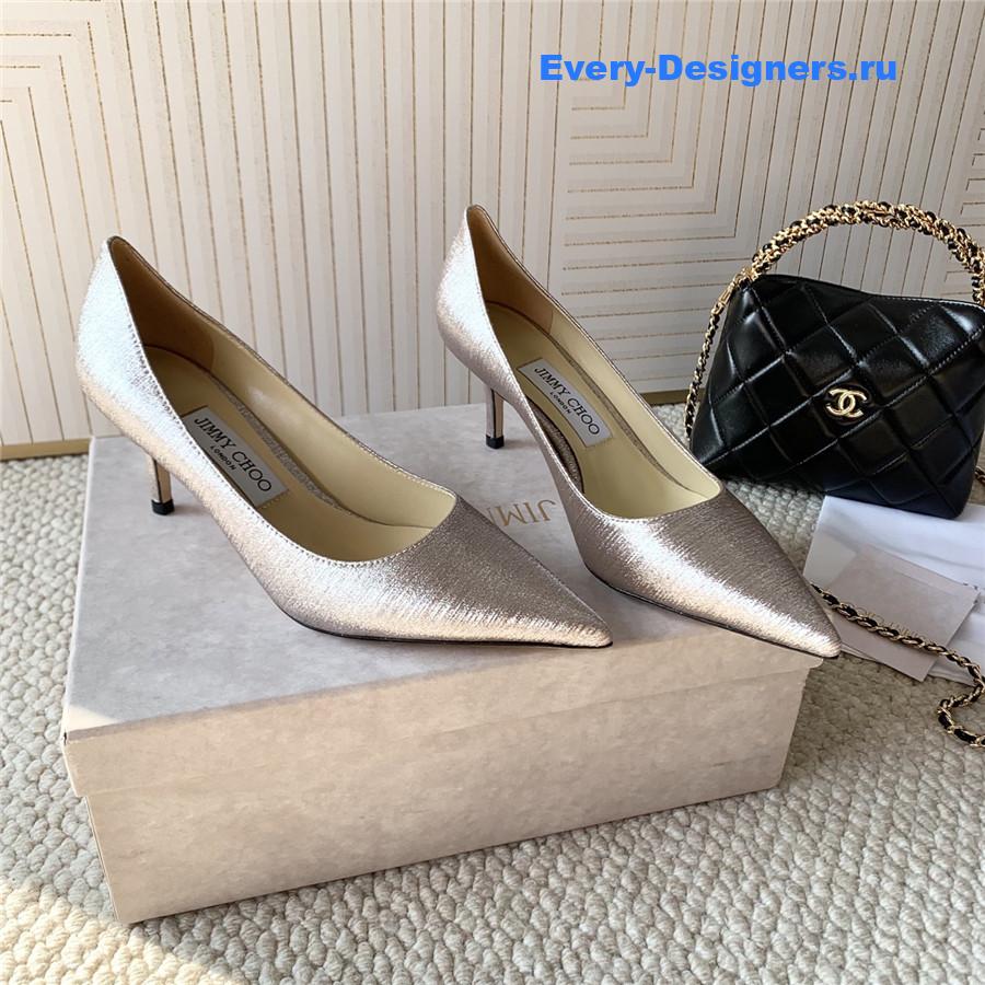 J1m*y Ch00 love 85 glitter pumps gold