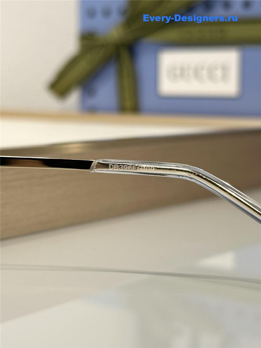 Gvc*1 brown gg upside down sunglasses