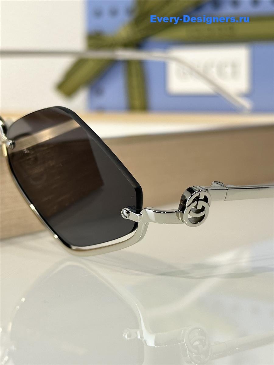 Gvc*1 gg upside down narrow sunglasses