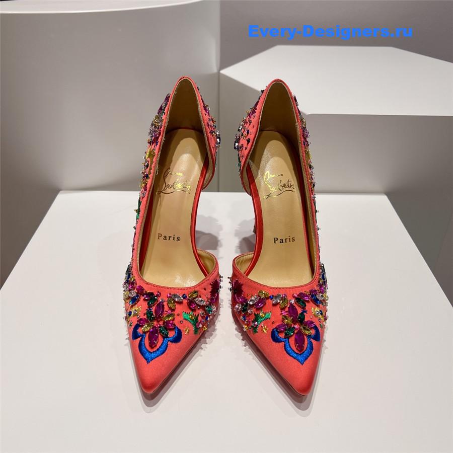 Chr1st1an louboutin artifice strass 120 pink pumps