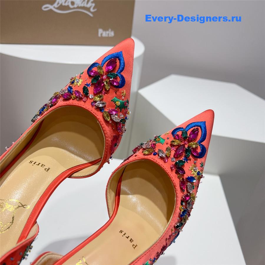 Chr1st1an louboutin artifice strass 120 pink pumps