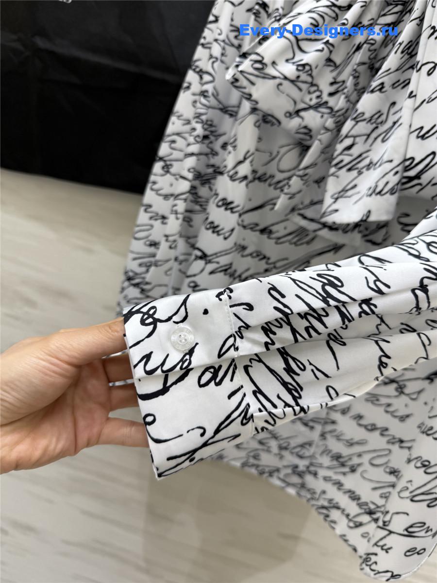 Balmain Love Letter Blouse