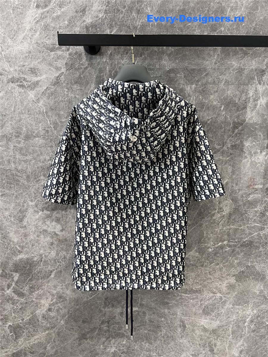 D10r classic letter hoodie shorts set