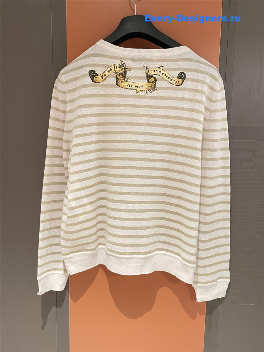 D10r marinière long-sleeved top