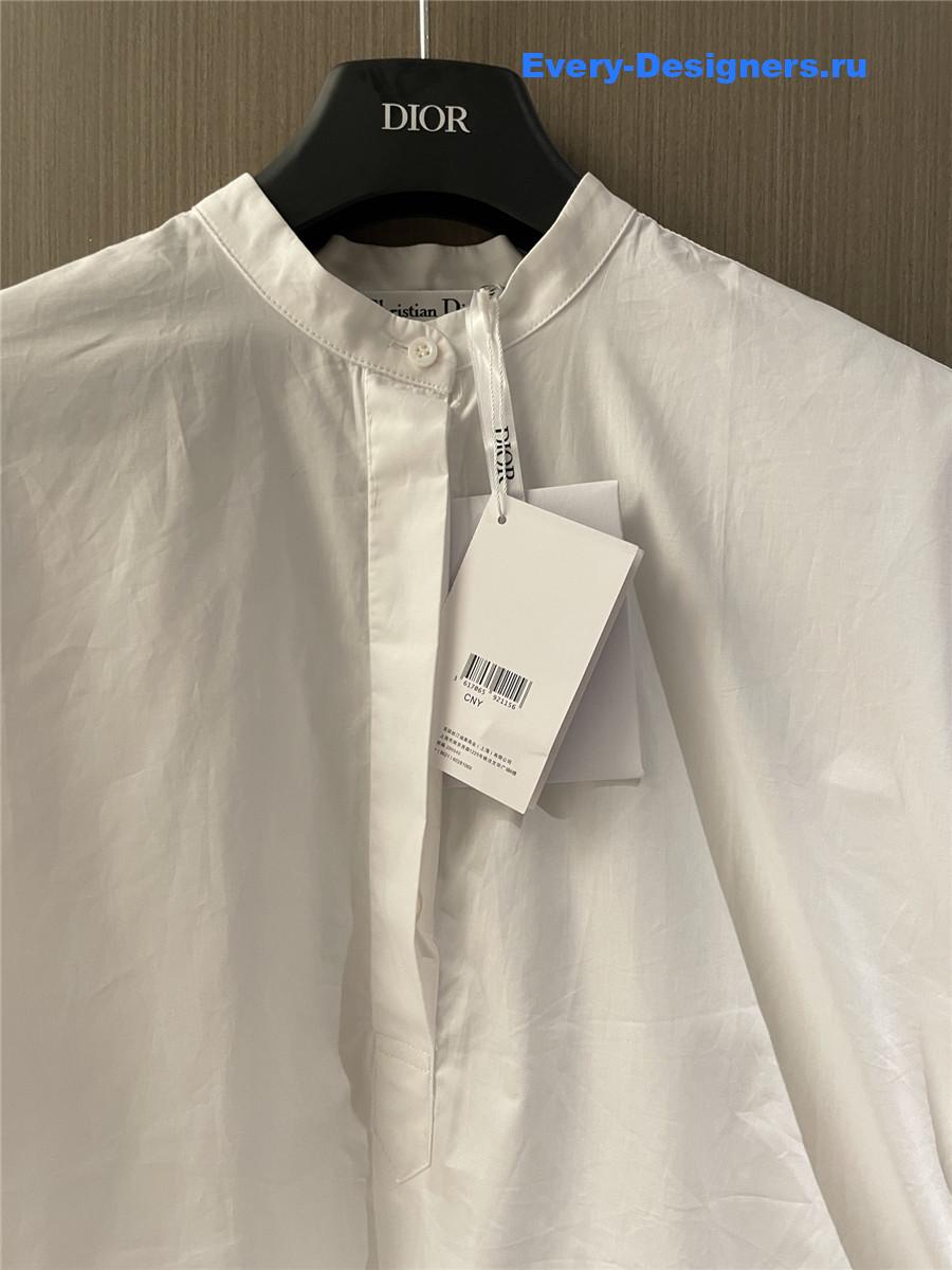 D10r white cotton blouse
