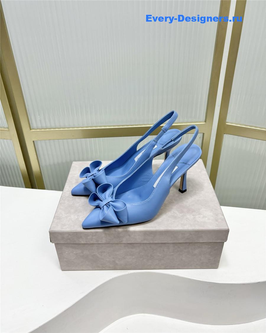 J1m*y Ch00 staz bow-embellished pumps blue