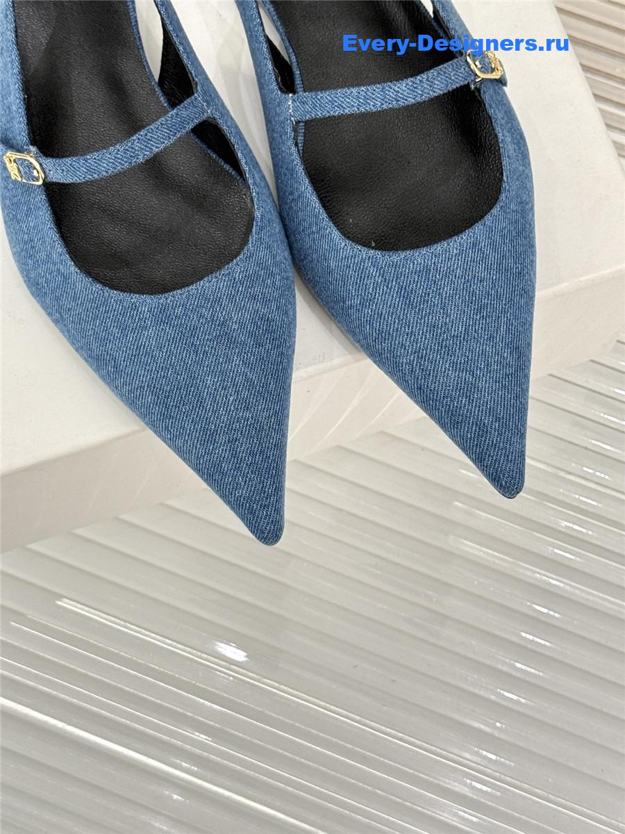 Ce1i*e flat pointed toe slingback sandals