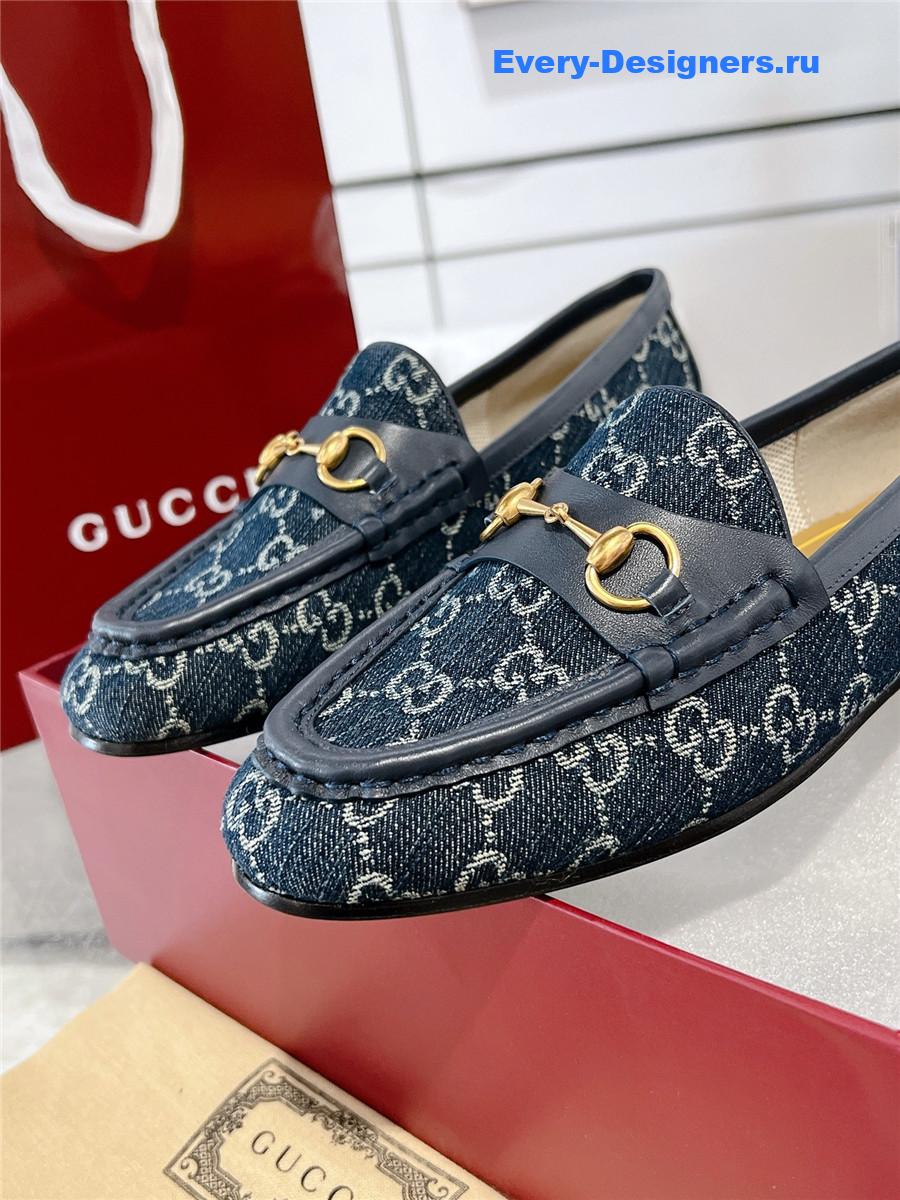 Gvc*1 denim 1953 horsebit loafers