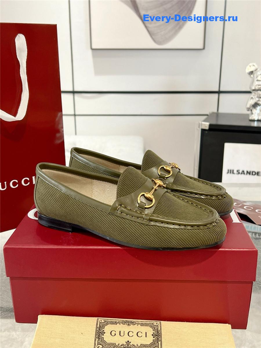 Gvc*1 1953 horsebit leather loafers