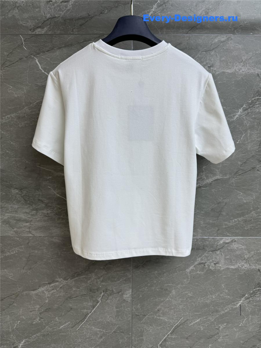 l0vis Vvtt0n lv painting print t-shirt