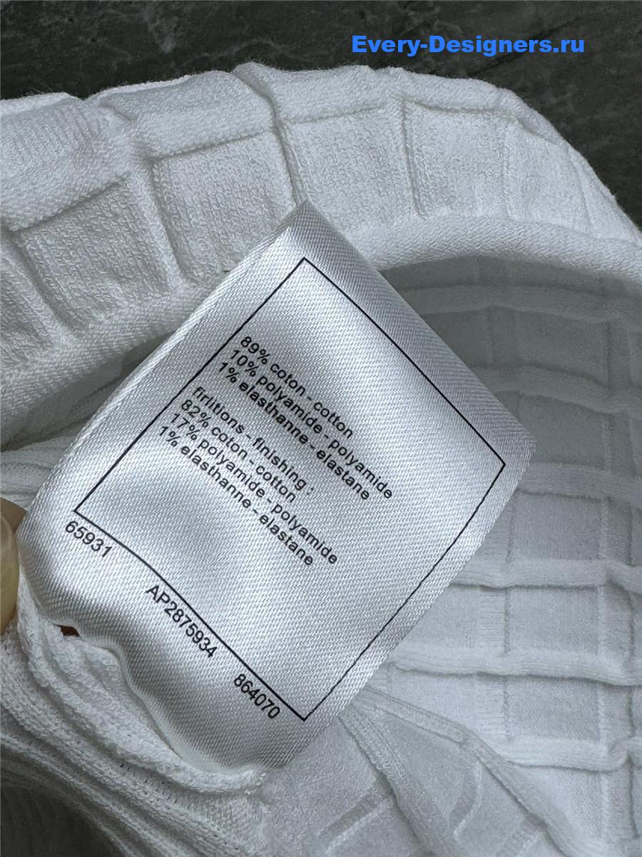 Ch**el white knitted vest