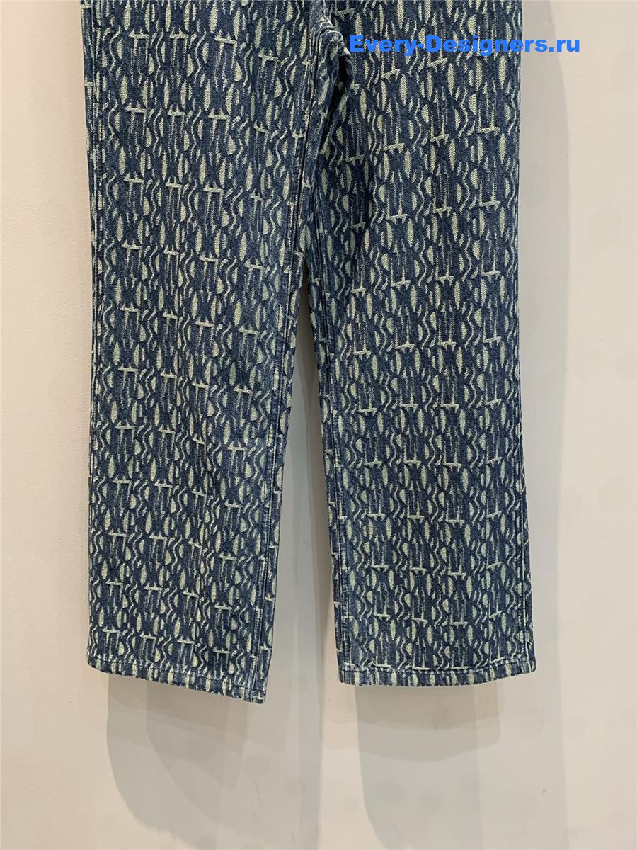 D10r emporio armani logo-jacquard jeans