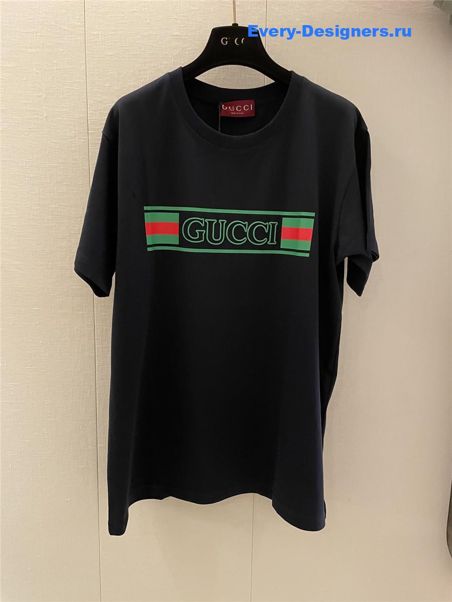 Gvc*1 black cotton t-shirt