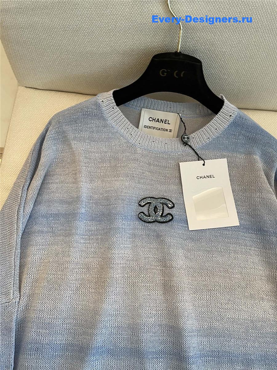 Ch**el ink-dyed gradient top