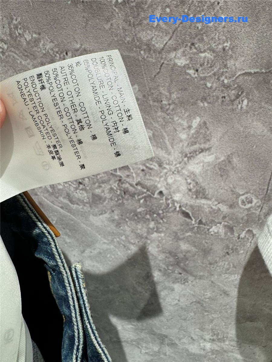 l0vis Vvtt0n lv high waist blue jeans