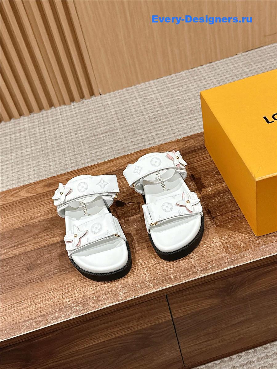 l0vis Vvtt0n lv sunset flat comfort mule