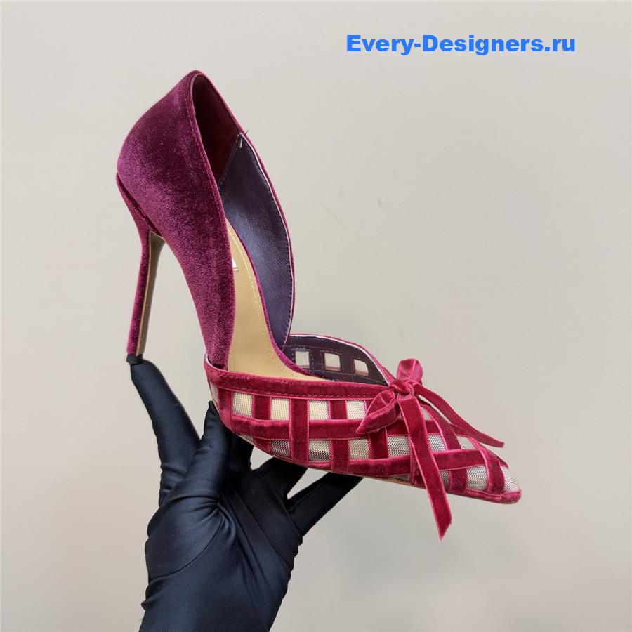 Aquazzura 100mm Romance Pumps Red