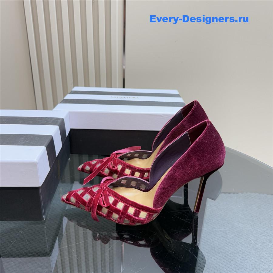 Aquazzura 100mm Romance Pumps Red