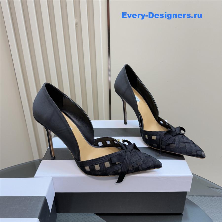 Aquazzura 100mm Romance Pumps Black