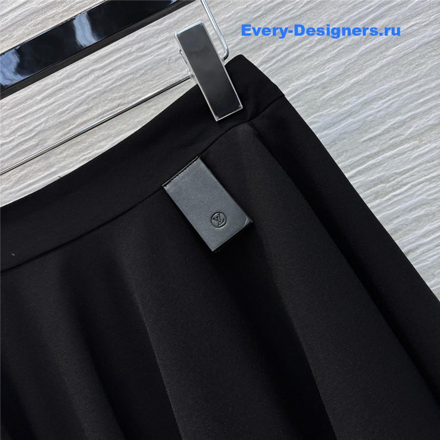 l0vis Vvtt0n ruffle hem dress