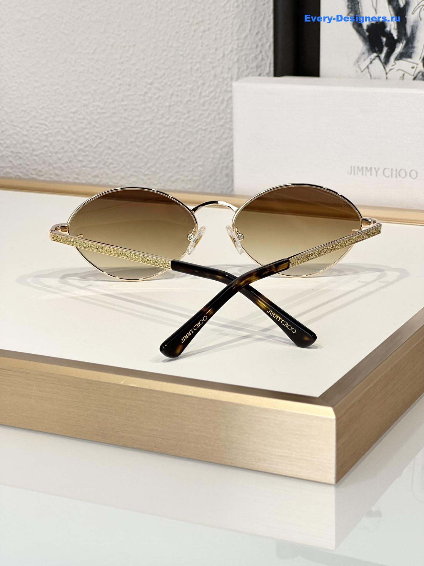 J1m*y Ch00 sonny brown round sunglasses