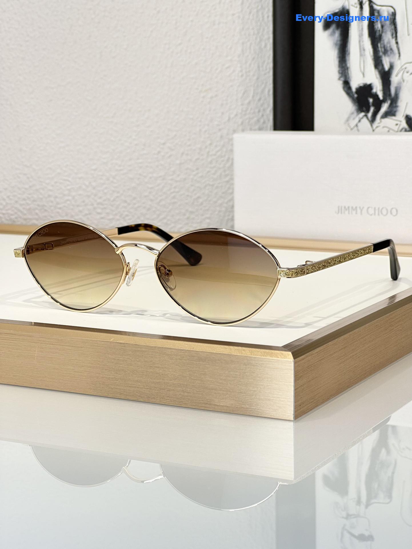 J1m*y Ch00 sonny brown round sunglasses