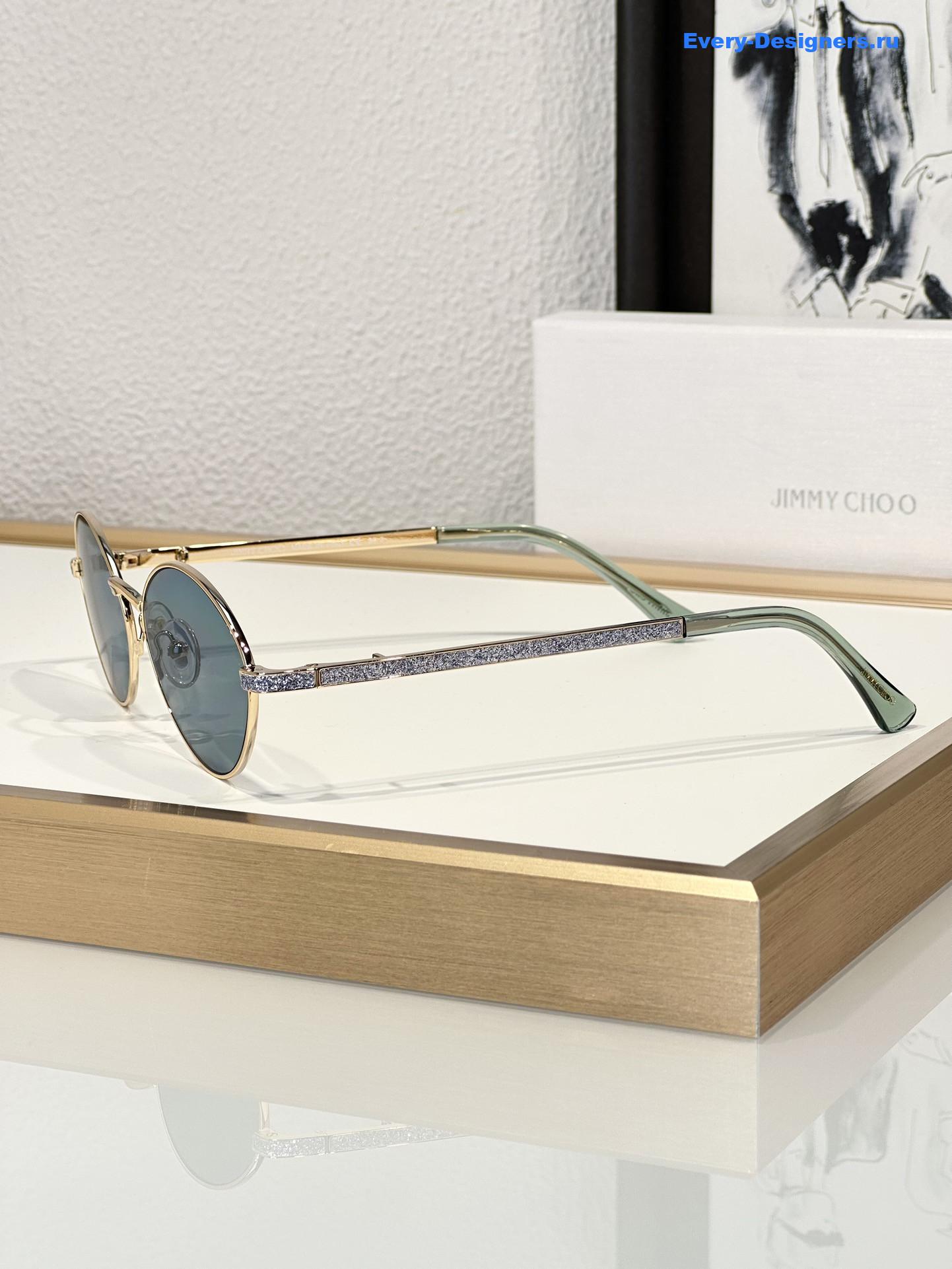 J1m*y Ch00 sonny green round sunglasses