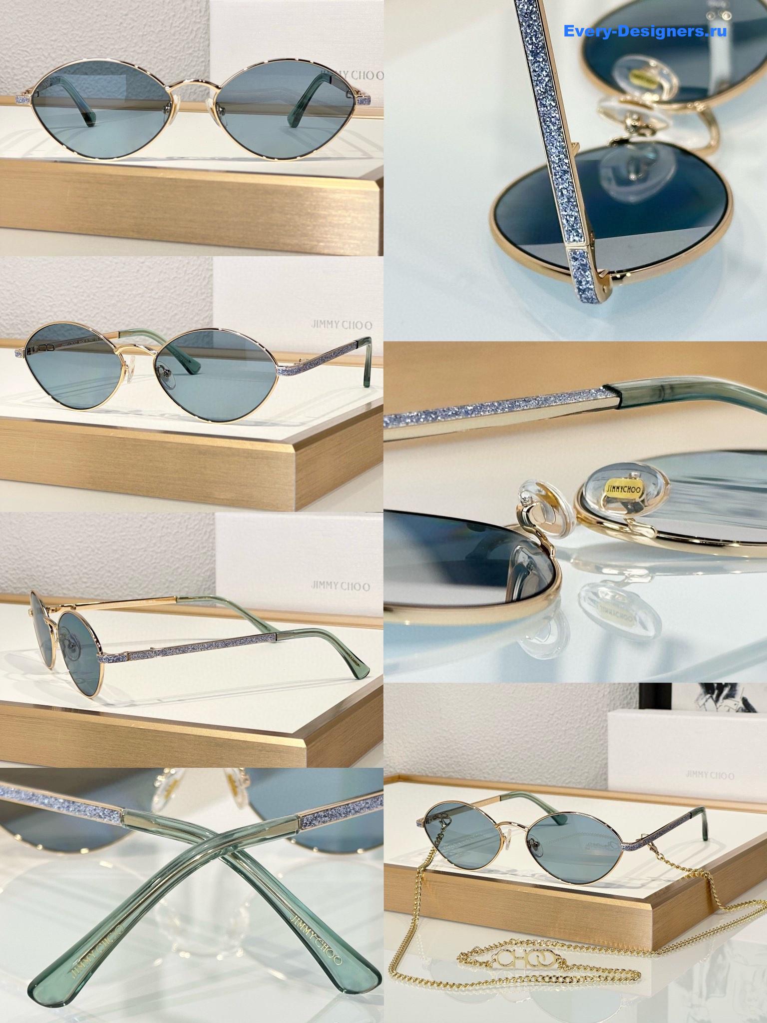 J1m*y Ch00 sonny green round sunglasses