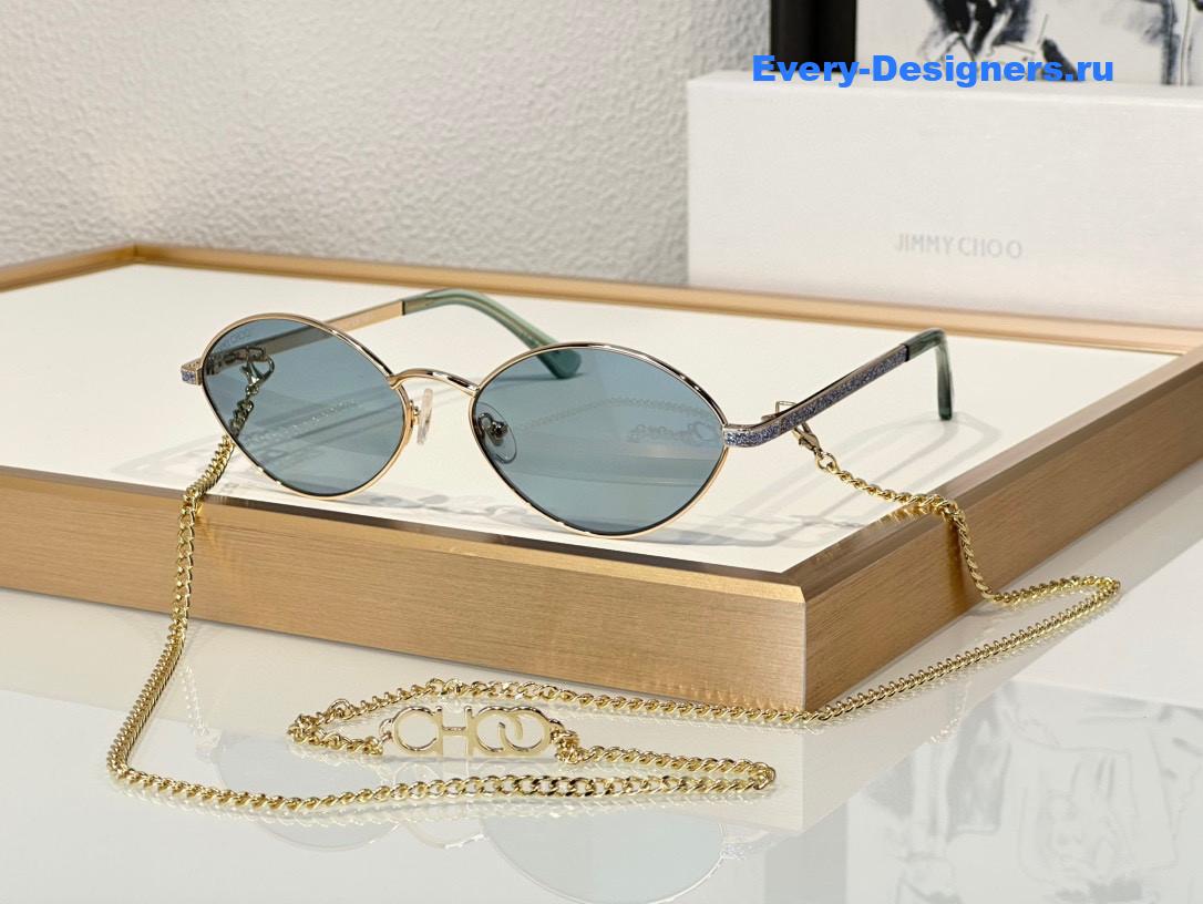 J1m*y Ch00 sonny green round sunglasses