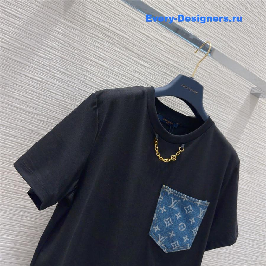 l0vis Vvtt0n monogram pocket tee