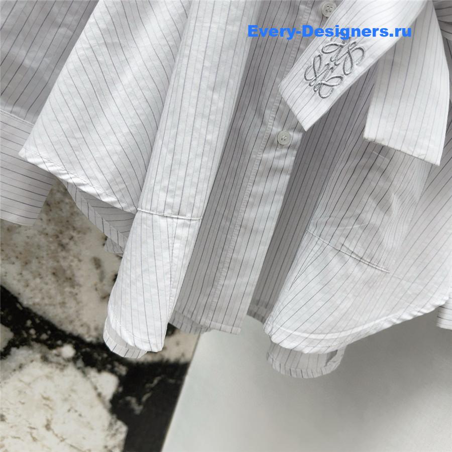 L0ew* belted cotton blouse