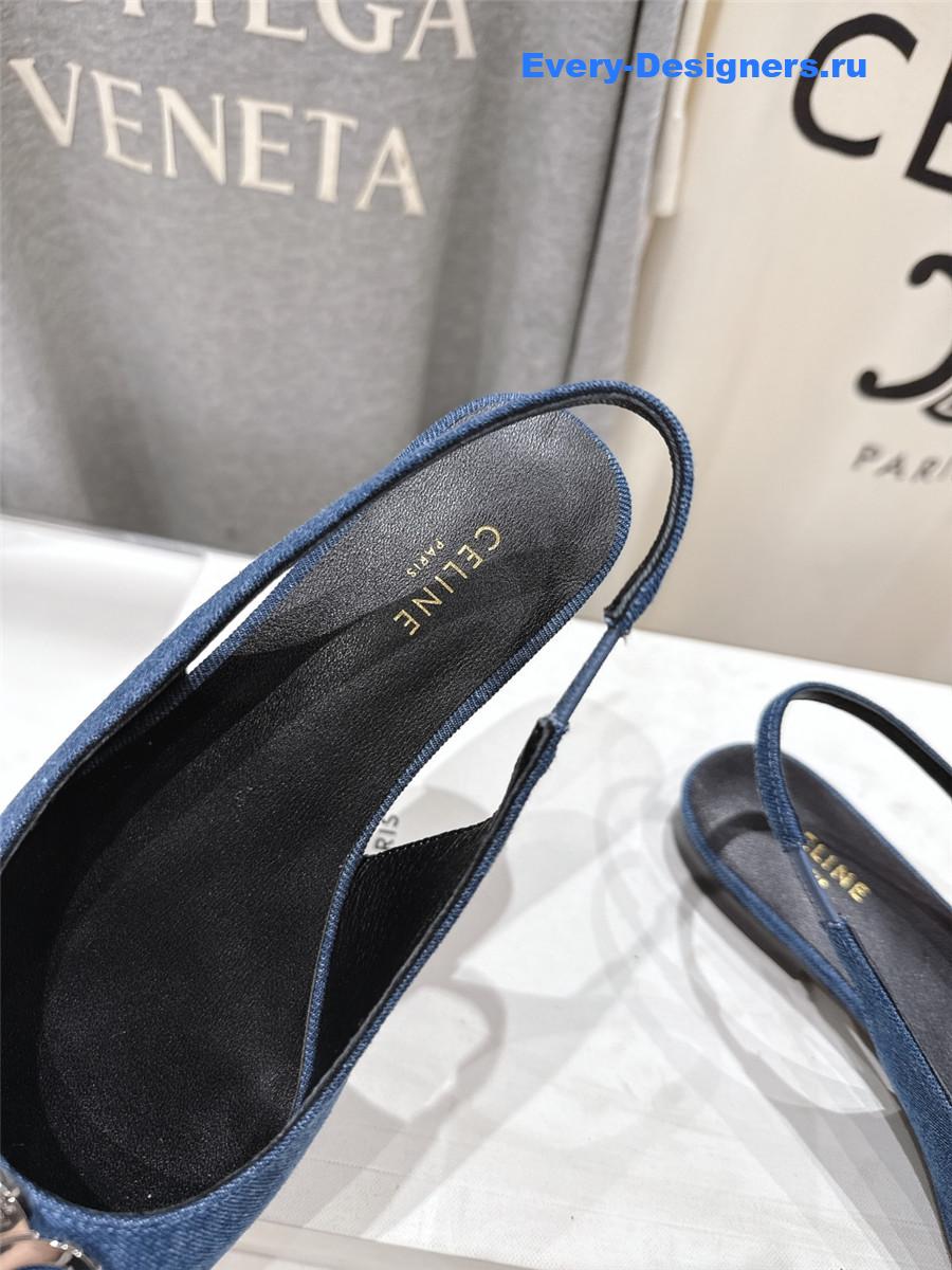 Ce1i*e denim ballet flats