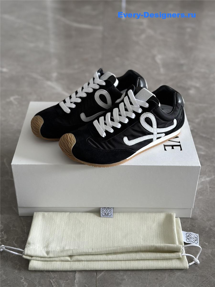 L0ew* ballet runner 2.0 sneakers black