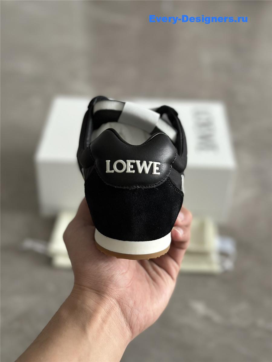 L0ew* ballet runner 2.0 sneakers black