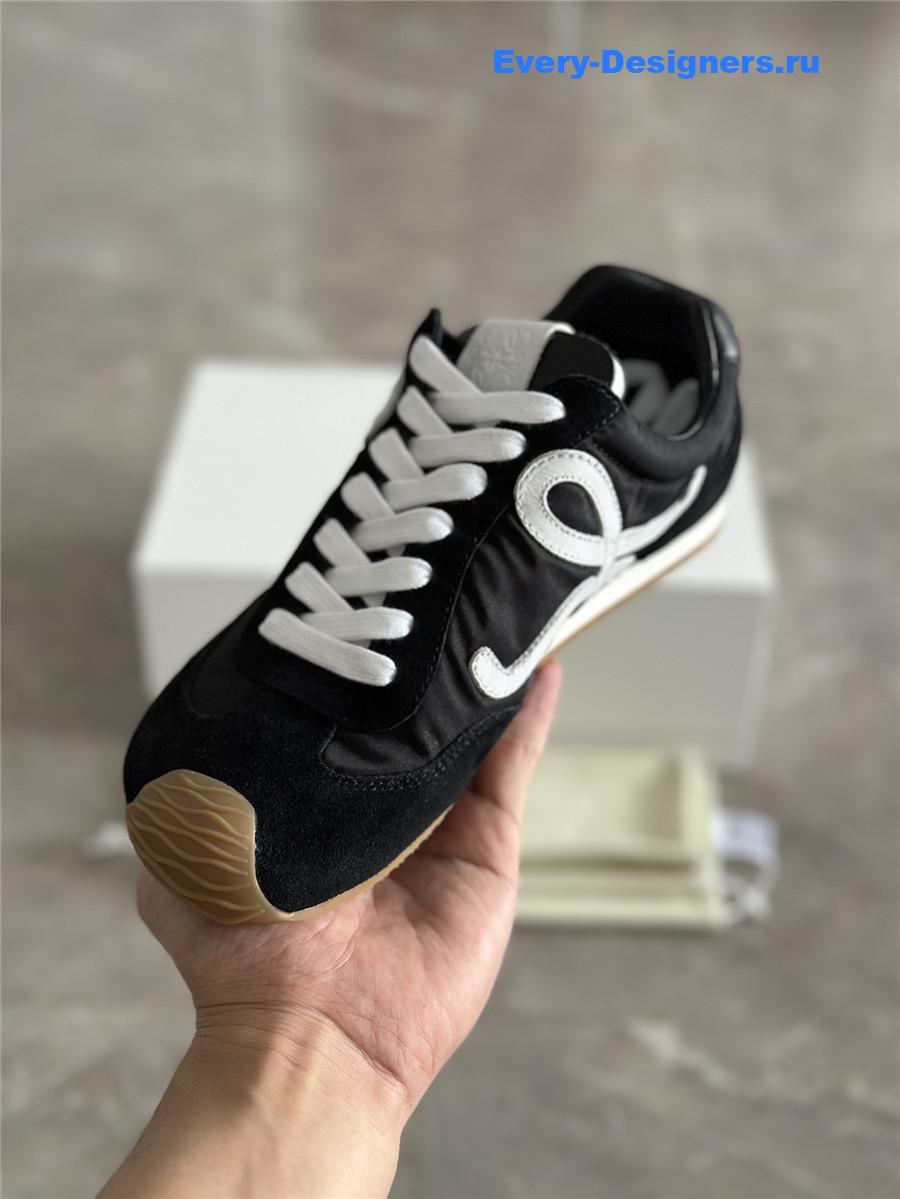 L0ew* ballet runner 2.0 sneakers black
