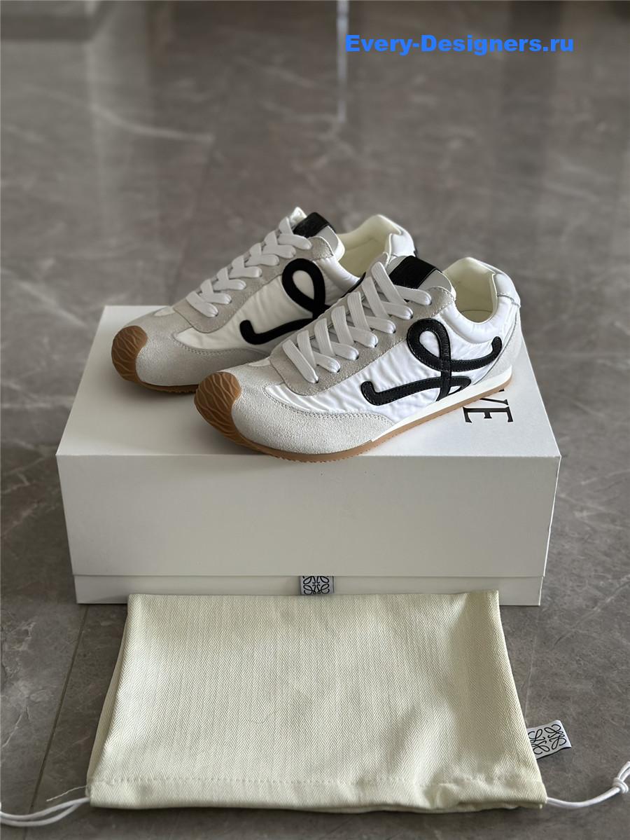 L0ew* ballet runner 2.0 sneakers white